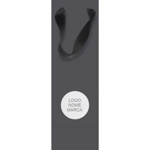 Sacola Mini Garrafa Personalizada Black. Mod033.
