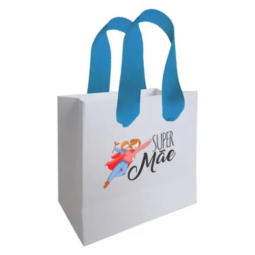 Sacolinha com Alça, Dia das Mães, Personalizada. Mod.04.