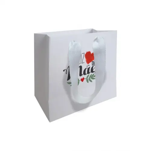 Sacolinha com Alça, Dia das Mães, Personalizada. Mod.06.
