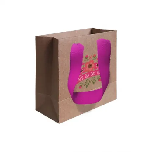 Sacolinha com Alça, Dia das Mães, Personalizada. Mod.08.