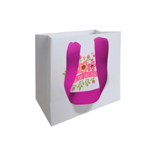 Sacolinha com Alça, Dia das Mães, Personalizada. Mod.08.