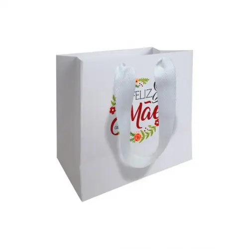 Sacolinha com Alça, Dia das Mães, Personalizada. Mod.10.