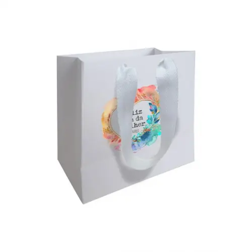 Sacolinha com Alça, Dia das Mulheres, Personalizada. Mod.01.
