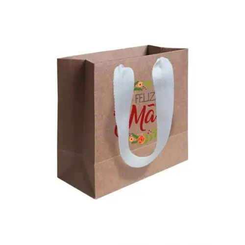 Sacolinha com Alça, Dia das Mães, Personalizada. Mod.10.