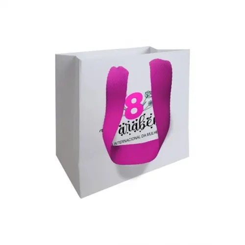 Sacolinha com Alça, Dia das Mulheres, Personalizada. Mod.04