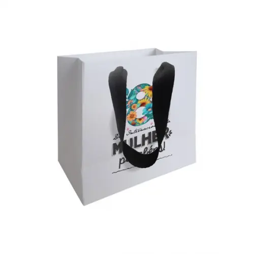 Sacolinha com Alça, Dia das Mulheres, Personalizada. Mod.05