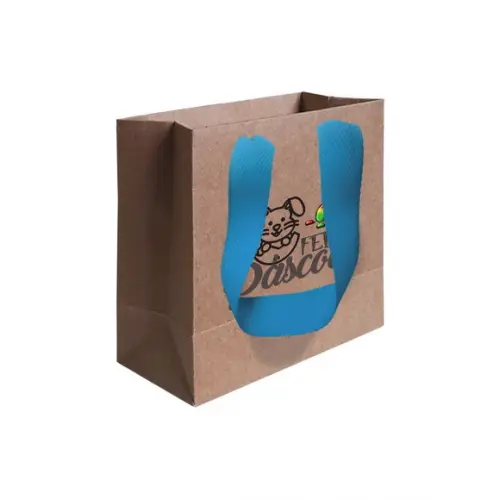 Sacolinha com Alça, Feliz Páscoa, Personalizada. Mod.08.
