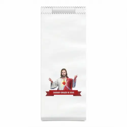 Sagrado Coração de Jesus - Saquinho Kraft Simples