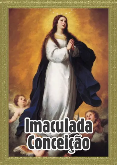 Santinho Imaculada Conceição. Pcte c/ 250 Unids
