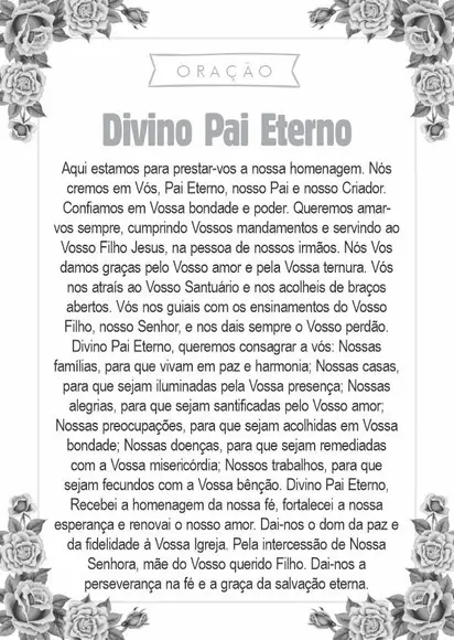 Santinho Divino Pai Eterno. Pcte c/ 250 Unids