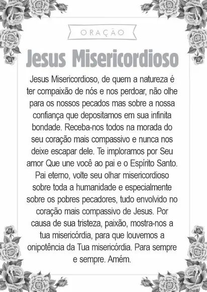 Santinho Jesus Misericordioso. Pcte c/ 250 Unids