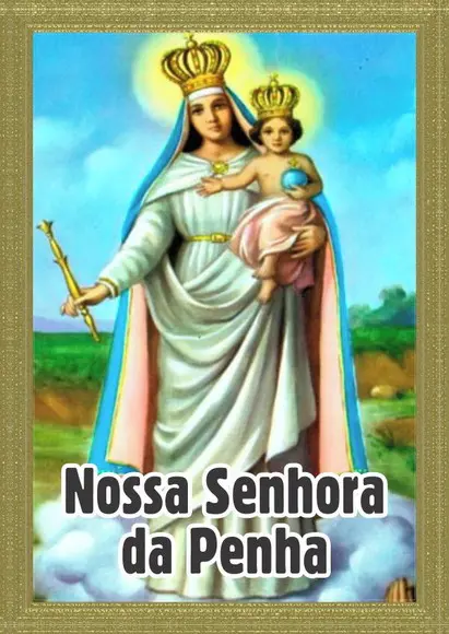 Santinho Nossa Senhora da Penha. Pcte c/ 250 Unids