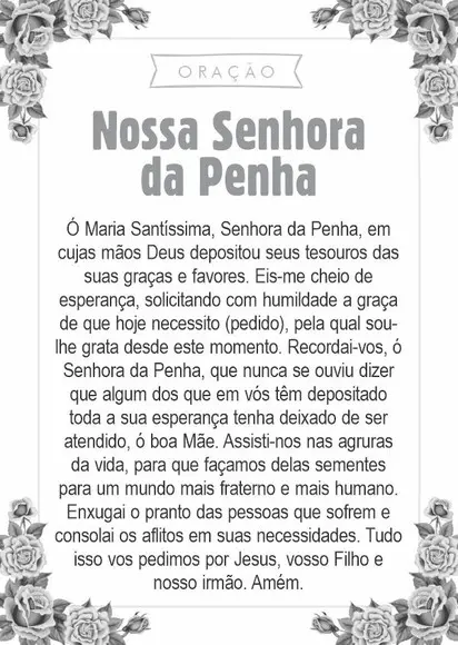 Santinho Nossa Senhora da Penha. Pcte c/ 250 Unids