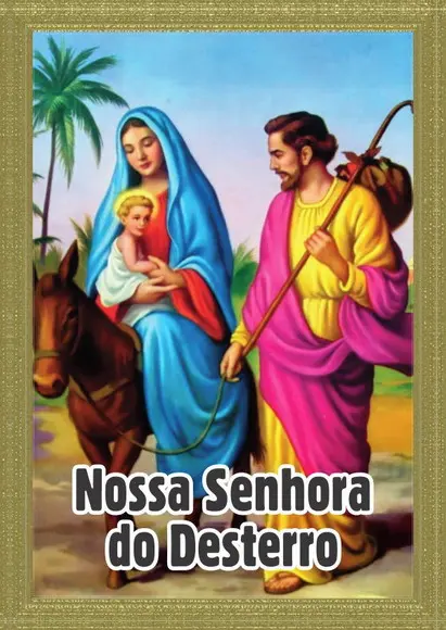 Santinho Nossa Senhora do Desterro. Pcte c/ 250 Unids