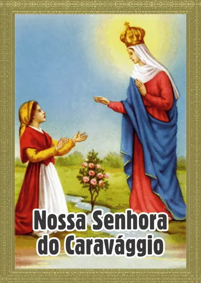 Santinho Nossa Senhora do Caravággio. Pcte c/ 250 Unids