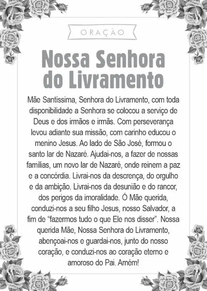 Santinho Nossa Senhora do Livramento. Pcte c/ 250 Unids