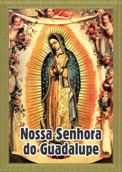 Santinho Nossa Senhora do Guadalupe. Pcte c/ 250 Unids