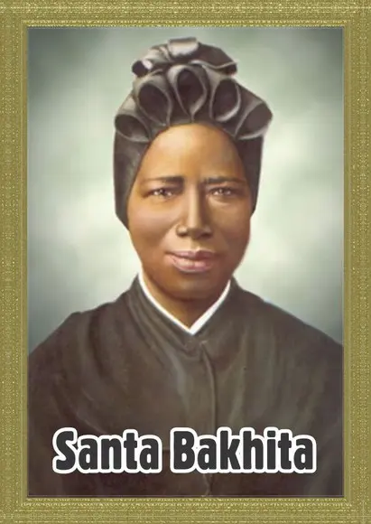 Santinho Santa Bakhita. Pcte c/ 250 Unids