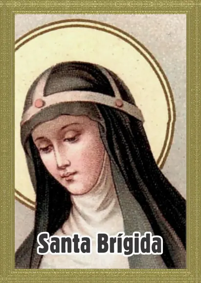 Santinho Santa Brígida. Pcte c/ 250 Unids
