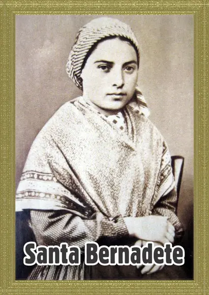 Santinho Santa Bernadete. Pcte c/ 250 Unids