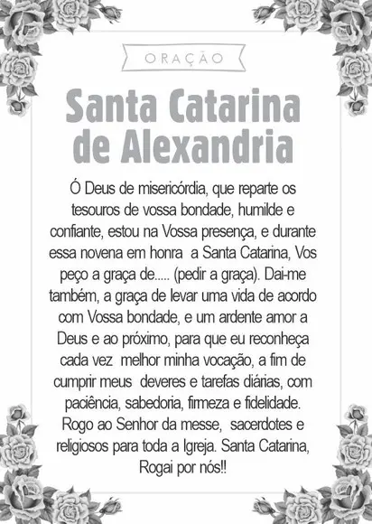 Santinho Santa Catarina de Alexandria. Pcte c/ 250 Unids