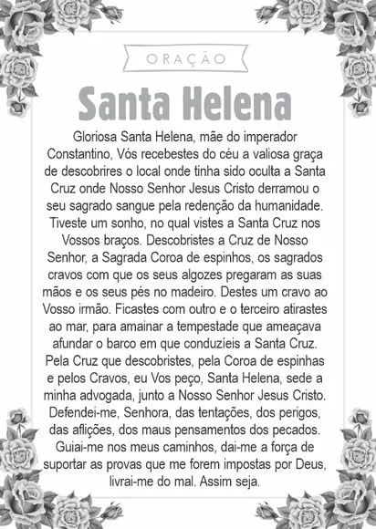 Santinho Santa Helena. Pcte c/ 250 Unids