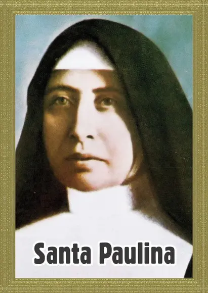 Santinho Santa Paulina. Pcte c/ 250 Unids