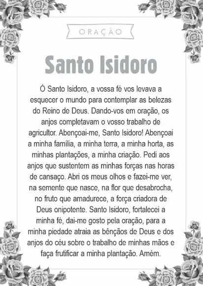 Santinho Santo Isidoro. Pcte c/ 250 Unids