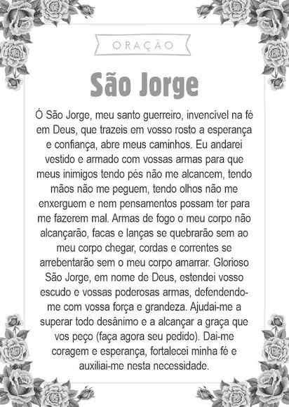Santinho São Jorge. Pcte c/ 250 Unids