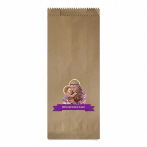 Santo Antônio - Saquinho Kraft Simples Personalizado