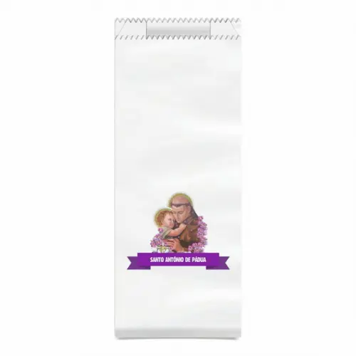 Santo Antônio - Saquinho Kraft Simples Personalizado