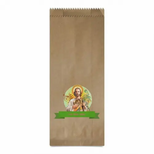 São Judas Tadeu - Saquinho Kraft Simples Personalizado