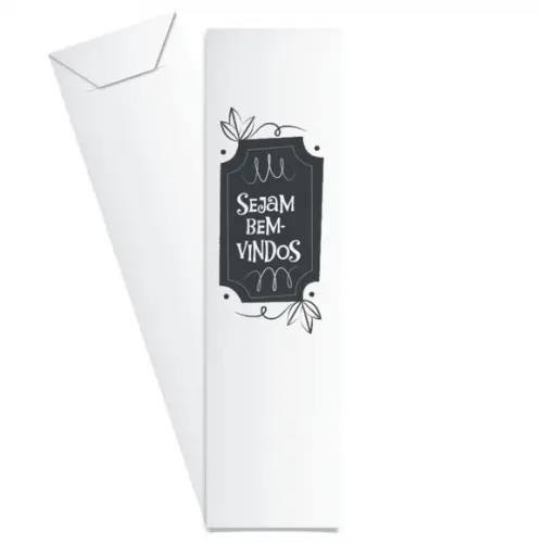 SAQUINHO DE PAPEL PORTA TALHERES PERSONALIZADO