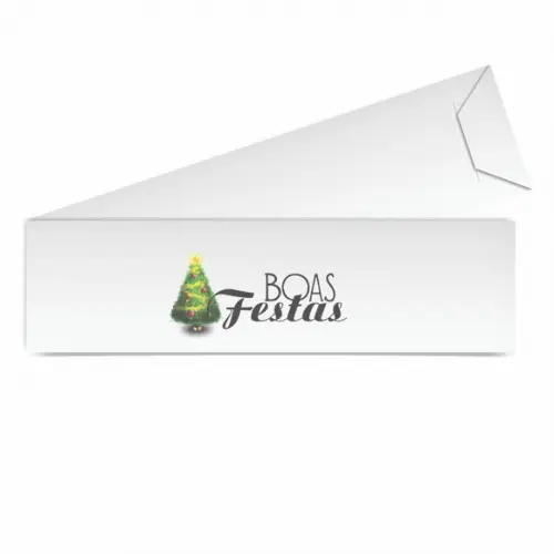 SAQUINHO DE PAPEL PORTA TALHERES PERSONALIZADO NATAL