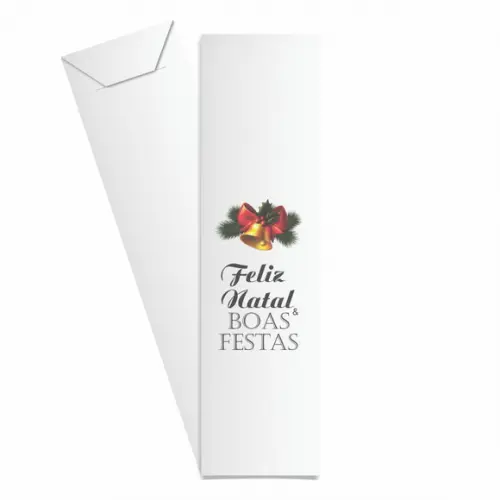 SAQUINHO DE PAPEL PORTA TALHERES PERSONALIZADO NATAL