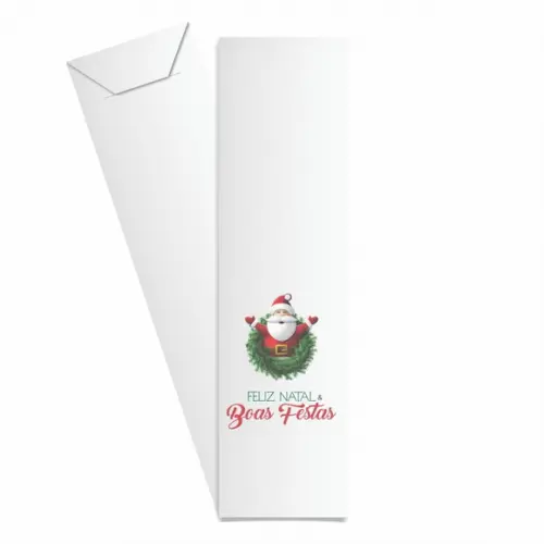 SAQUINHO DE PAPEL PORTA TALHERES PERSONALIZADO NATAL