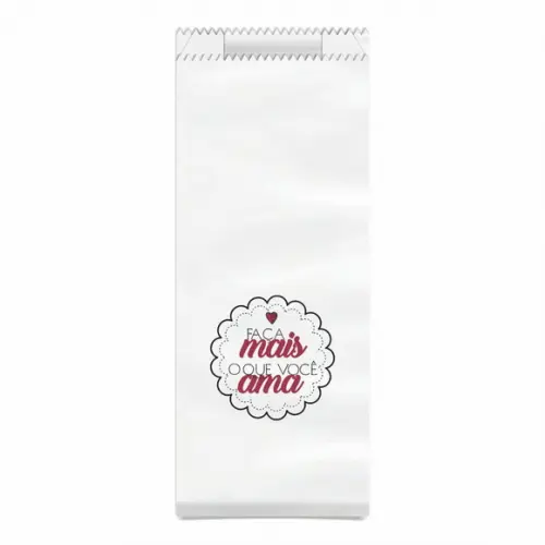 Saquinho Kraft Simples Personalizado - Faça Mais...