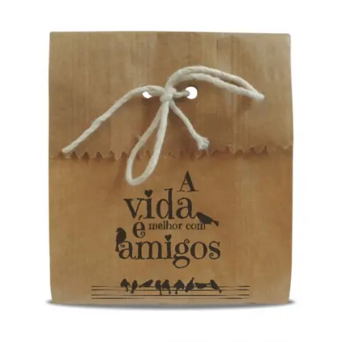 SAQUINHO PAPEL PERSONALIZADO - AMIGOS