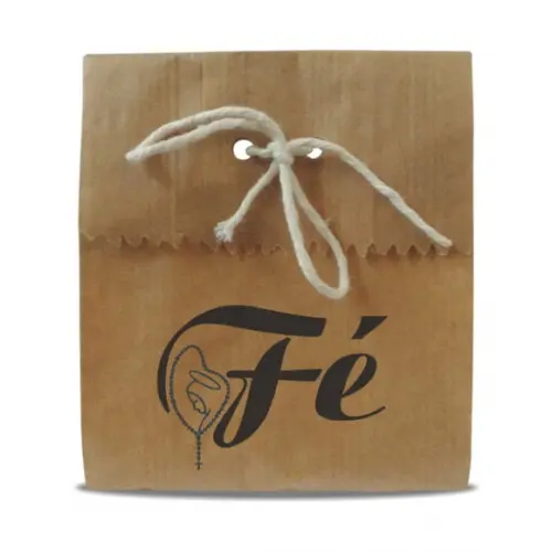 SAQUINHO PAPEL PERSONALIZADO - FÉ