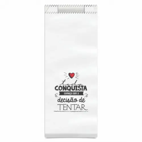 SAQUINHO PAPEL PERSONALIZADO - FRASES