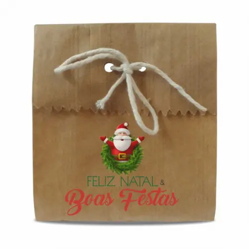 Saquinho Papel Personalizado - Natal / Ano Novo