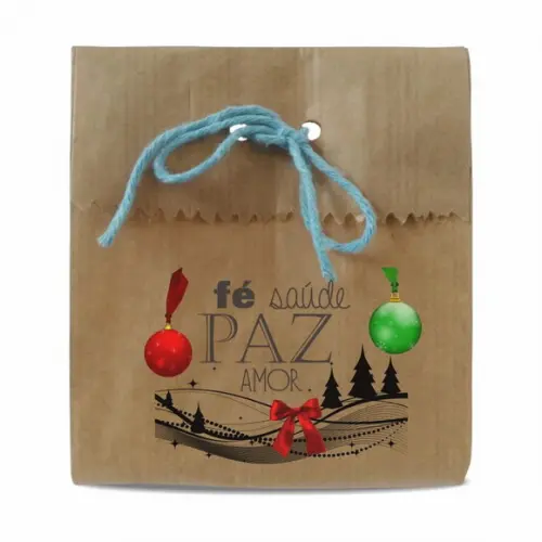 Saquinho Papel Personalizado - Natal / Ano Novo
