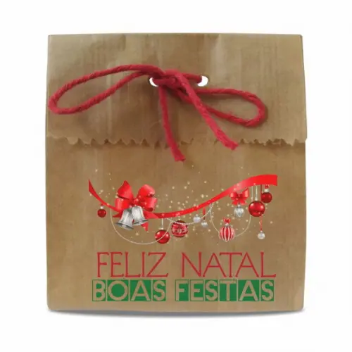 SAQUINHO PAPEL PERSONALIZADO - NATAL / ANO NOVO