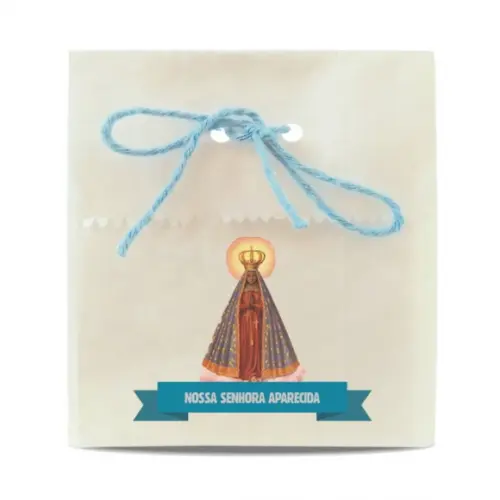 SAQUINHO PAPEL PERSONALIZADO - NOSSA SENHORA APARECIDA