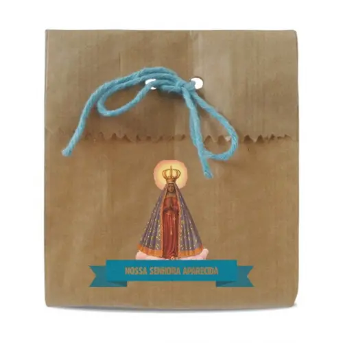 SAQUINHO PAPEL PERSONALIZADO - NOSSA SENHORA APARECIDA