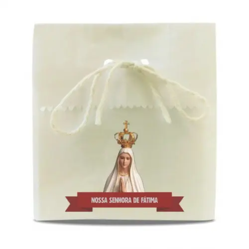 SAQUINHO PAPEL PERSONALIZADO - NOSSA SENHORA DE FÁTIMA