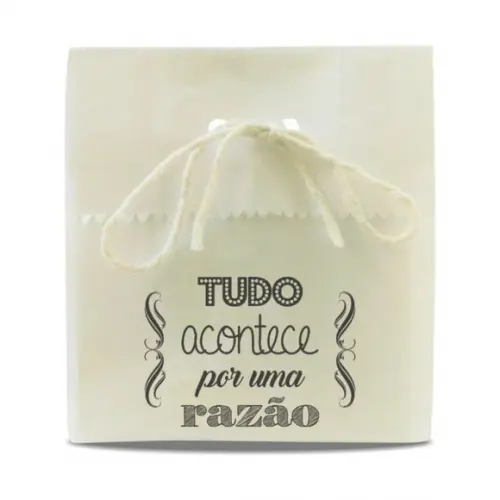 SAQUINHO PAPEL PERSONALIZADO - RAZÃO