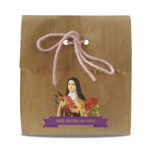 SAQUINHO PAPEL PERSONALIZADO - SANTA TEREZINHA