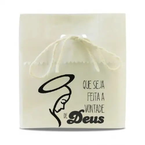 SAQUINHO PAPEL PERSONALIZADO - VONTADE DE DEUS
