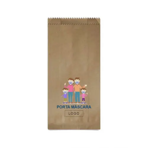 SAQUINHO PORTA MÁSCARA PERSONALIZADO
